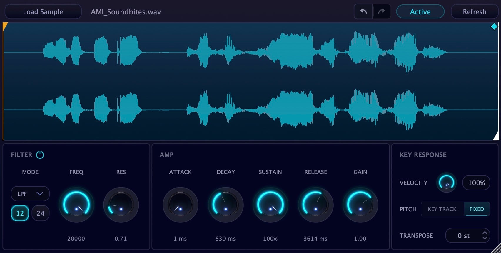 Core Sampler 1.1.1 AAX sampler interface for Pro Tools